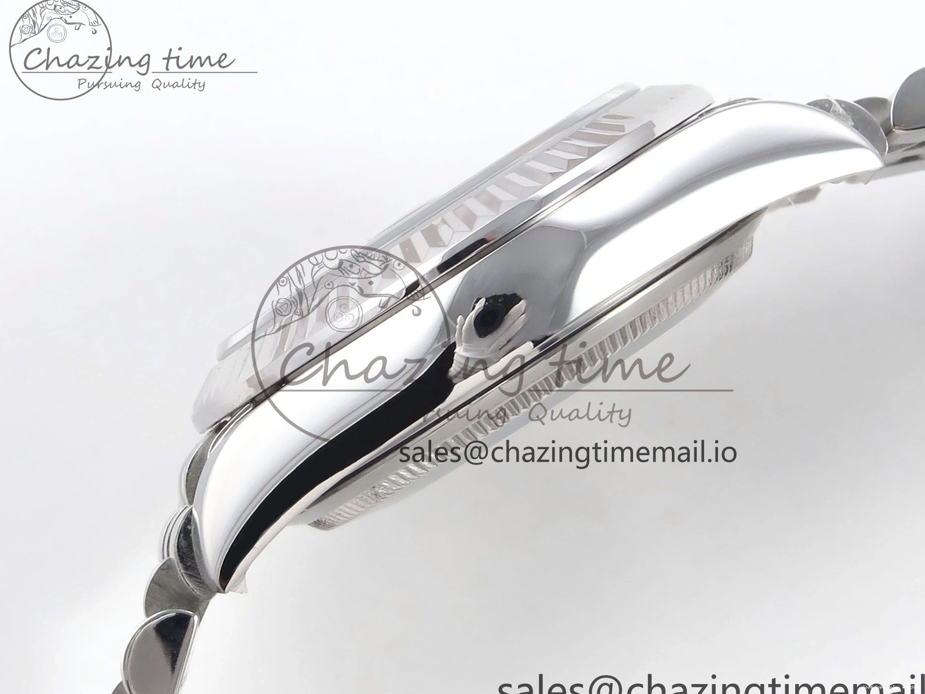 Best AAA Replica Sites StreetReady 1161 GMF Dial Jubilee DateJust Roman Edition 904L on 1:1 31 SS Pink Steel 278274 Bracelet Best A Diamonds 0107